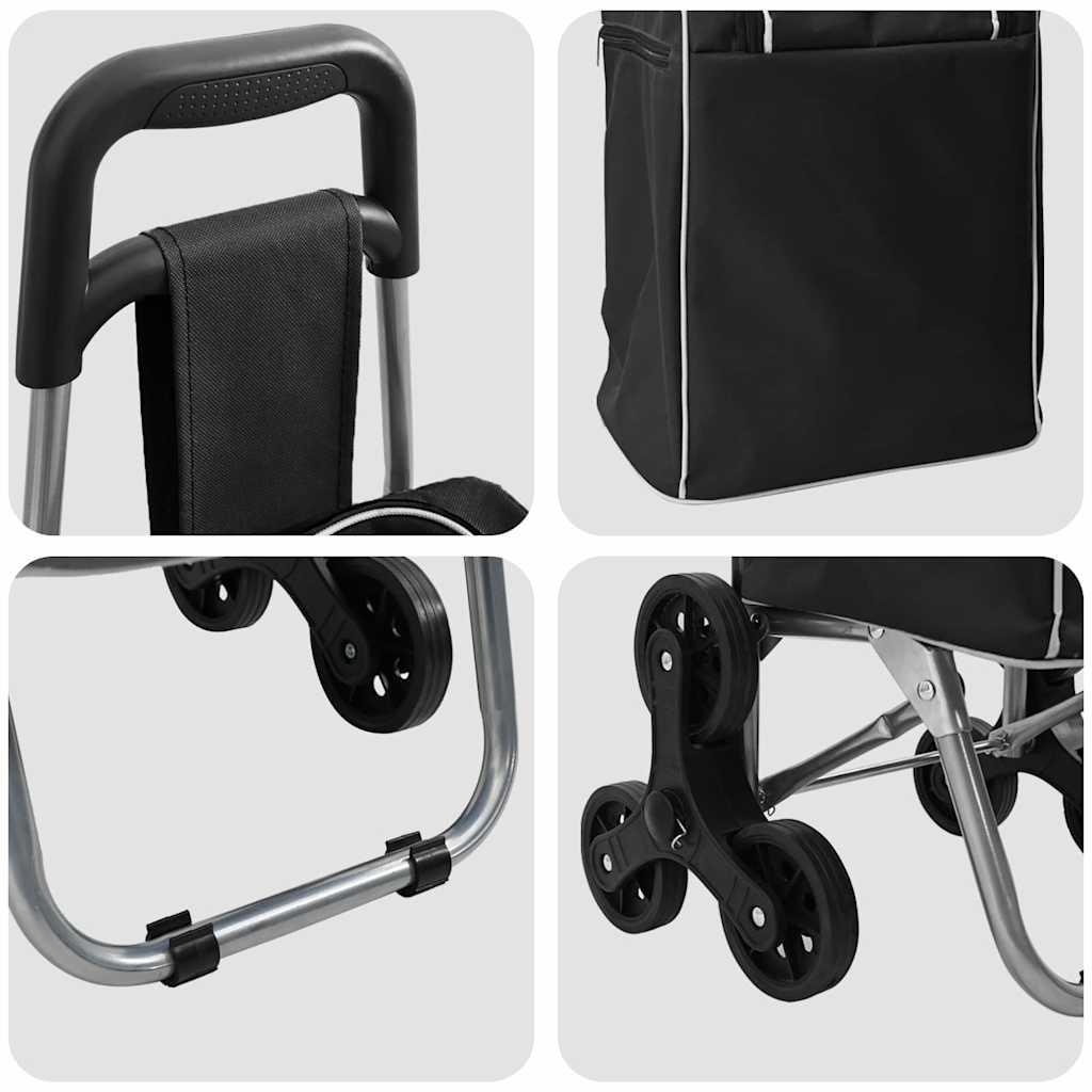 Einkaufswagen Grün 39,5 x 33 x 93 cm Oxford-stoff