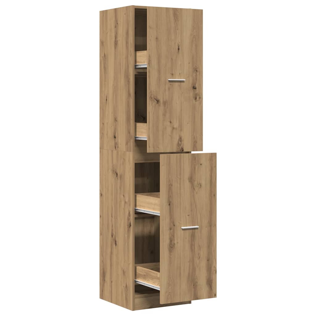 Apothekerschrank Weiß 30 x 41 x 174,5 cm Holzwerkstoff
