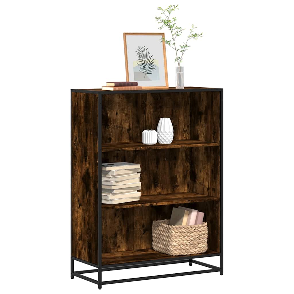 Bücherregal Schwarz 60x35x139 cm Holzwerkstoff