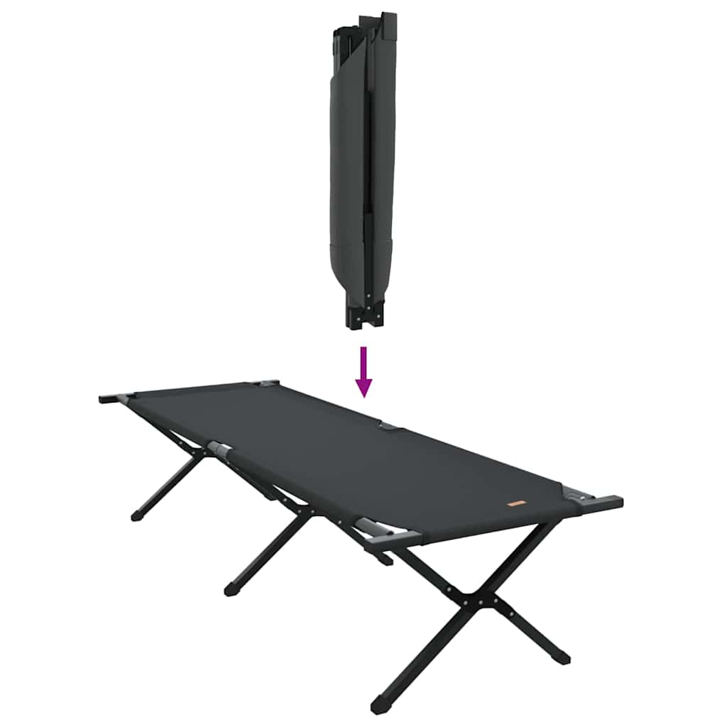 Klapp Schlafbett fürs Camping Blau 193 x 69 x 45 cm