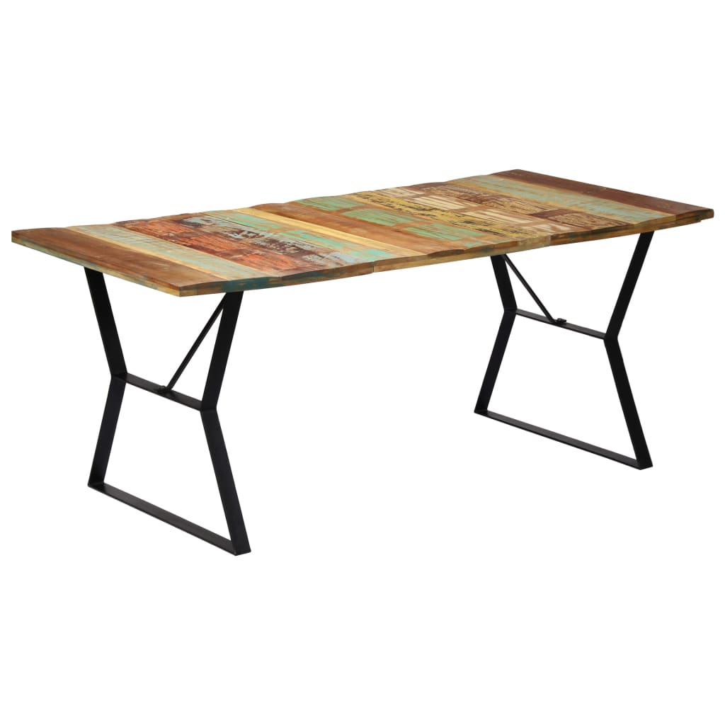 Esstisch 140x80x76 cm Altholz Massiv
