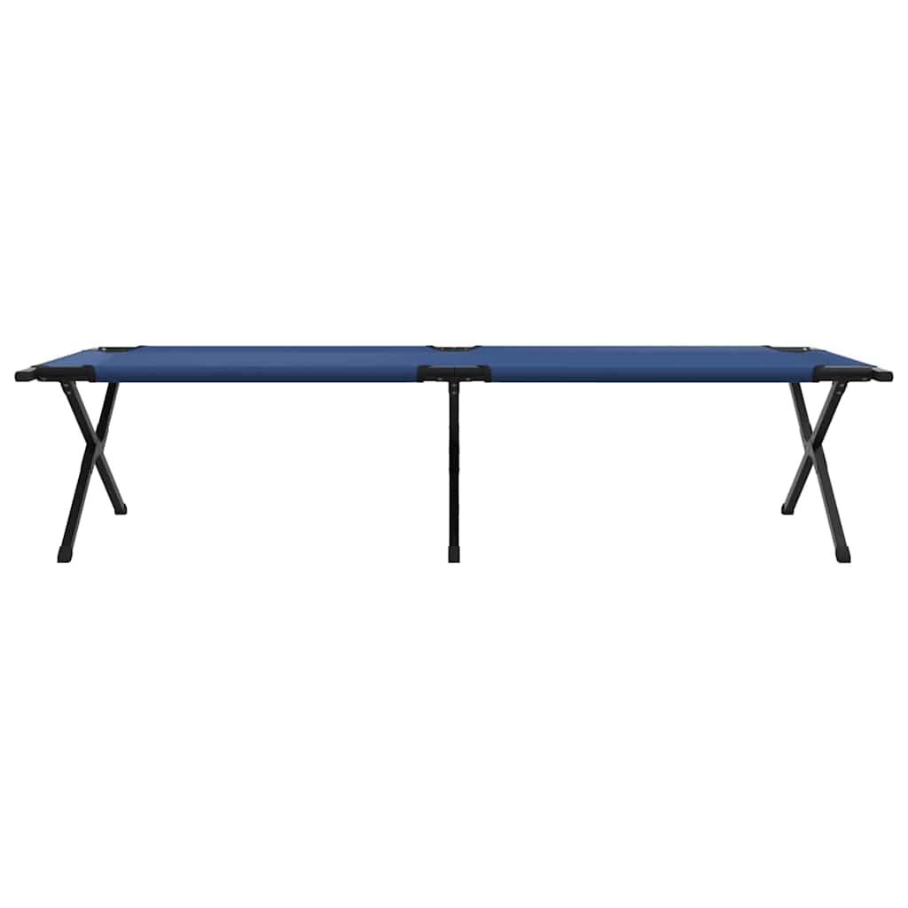 Klapp Schlafbett fürs Camping Blau 193 x 69 x 45 cm