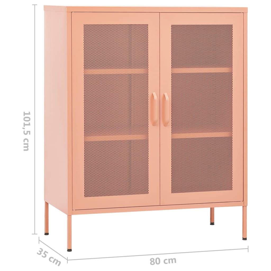 Lagerschrank Olivgrün 80x35x101,5 cm Stahl
