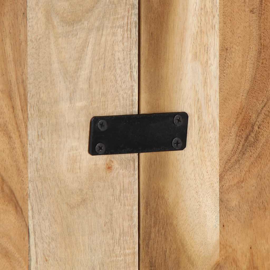 Kopfteil Mehrfarbig 160 cm Massivholz Altholz