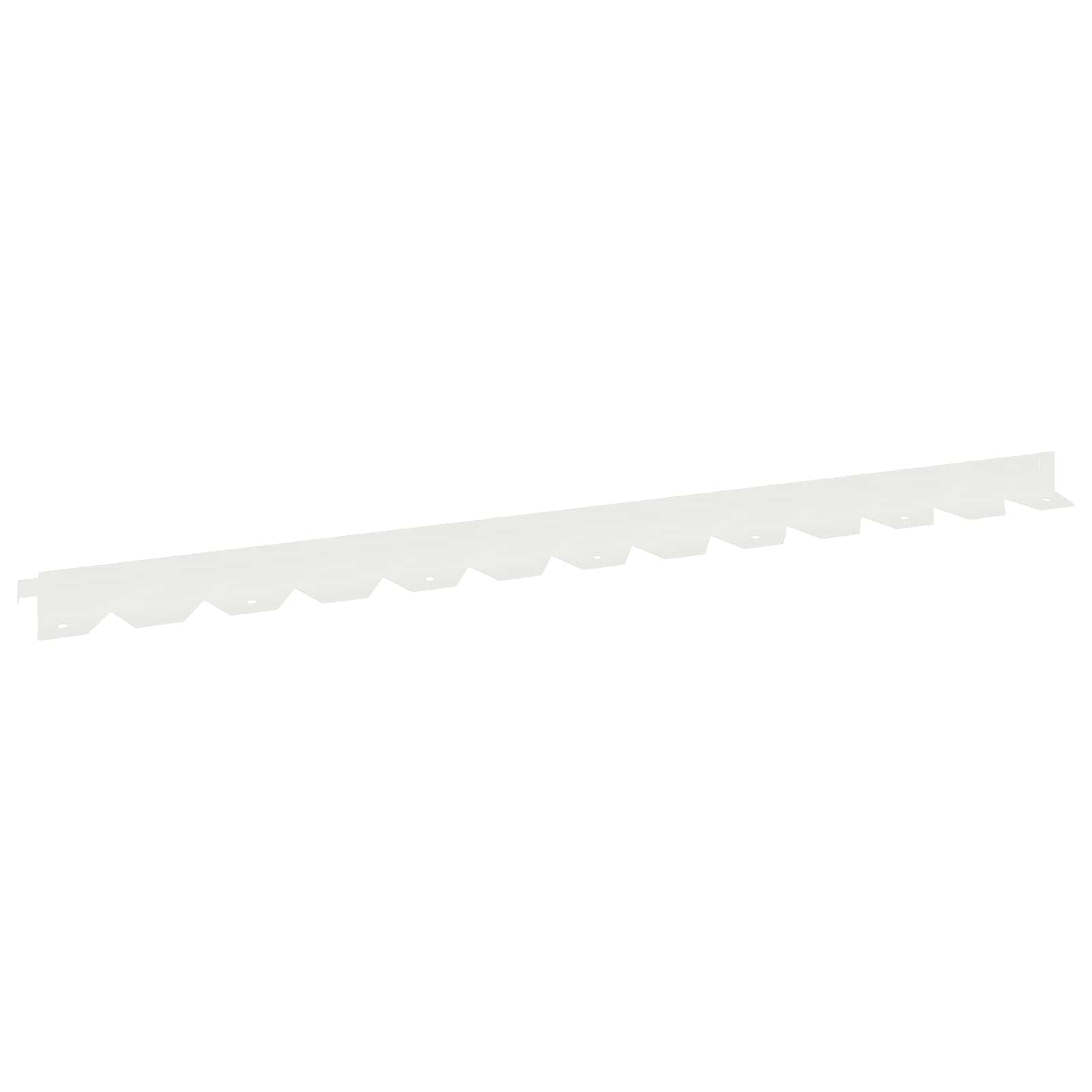 Raseneinfassung 10 pcs 102 x 4 x 4 cm Stahl Schwarz