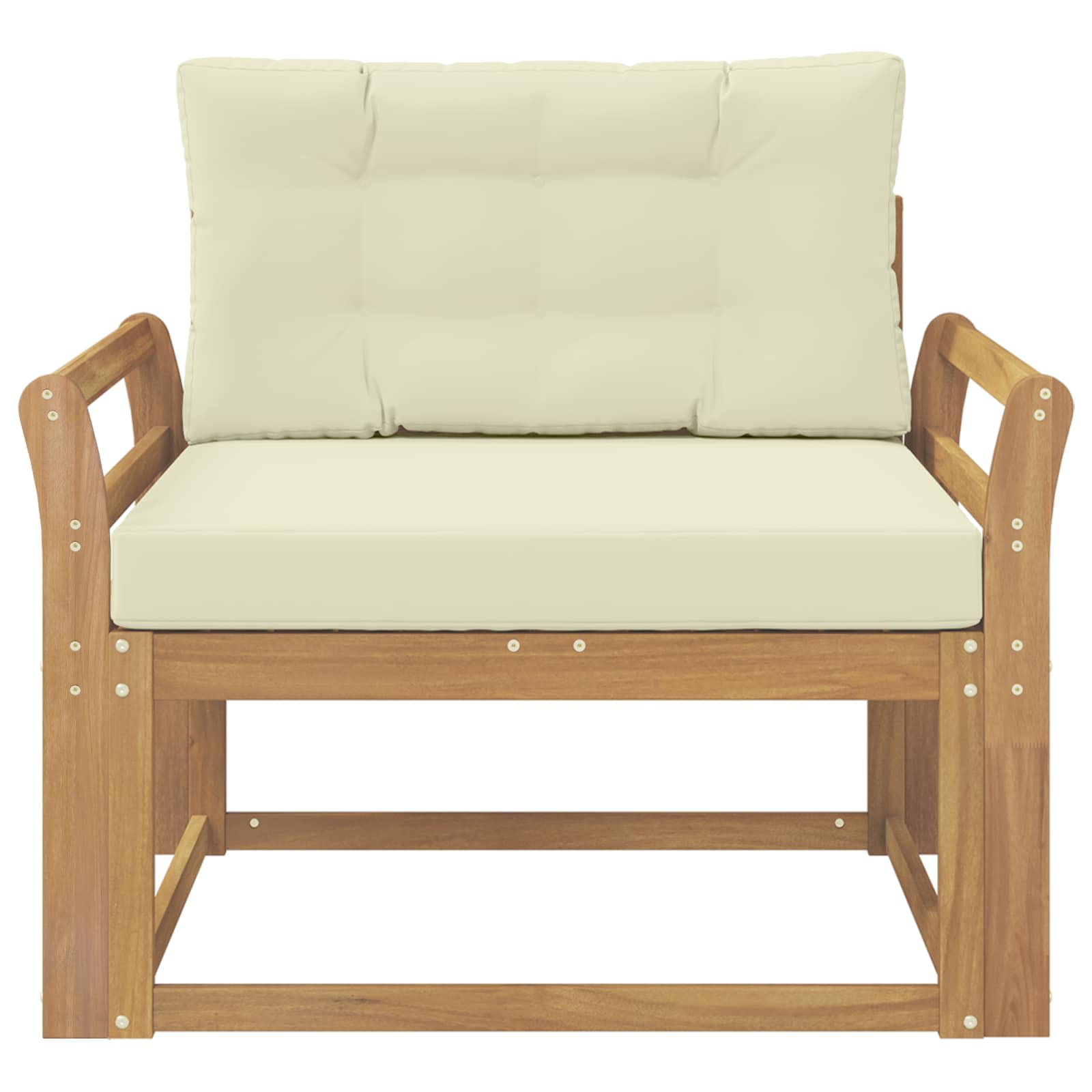 Outdoor Mittelsofa Natur