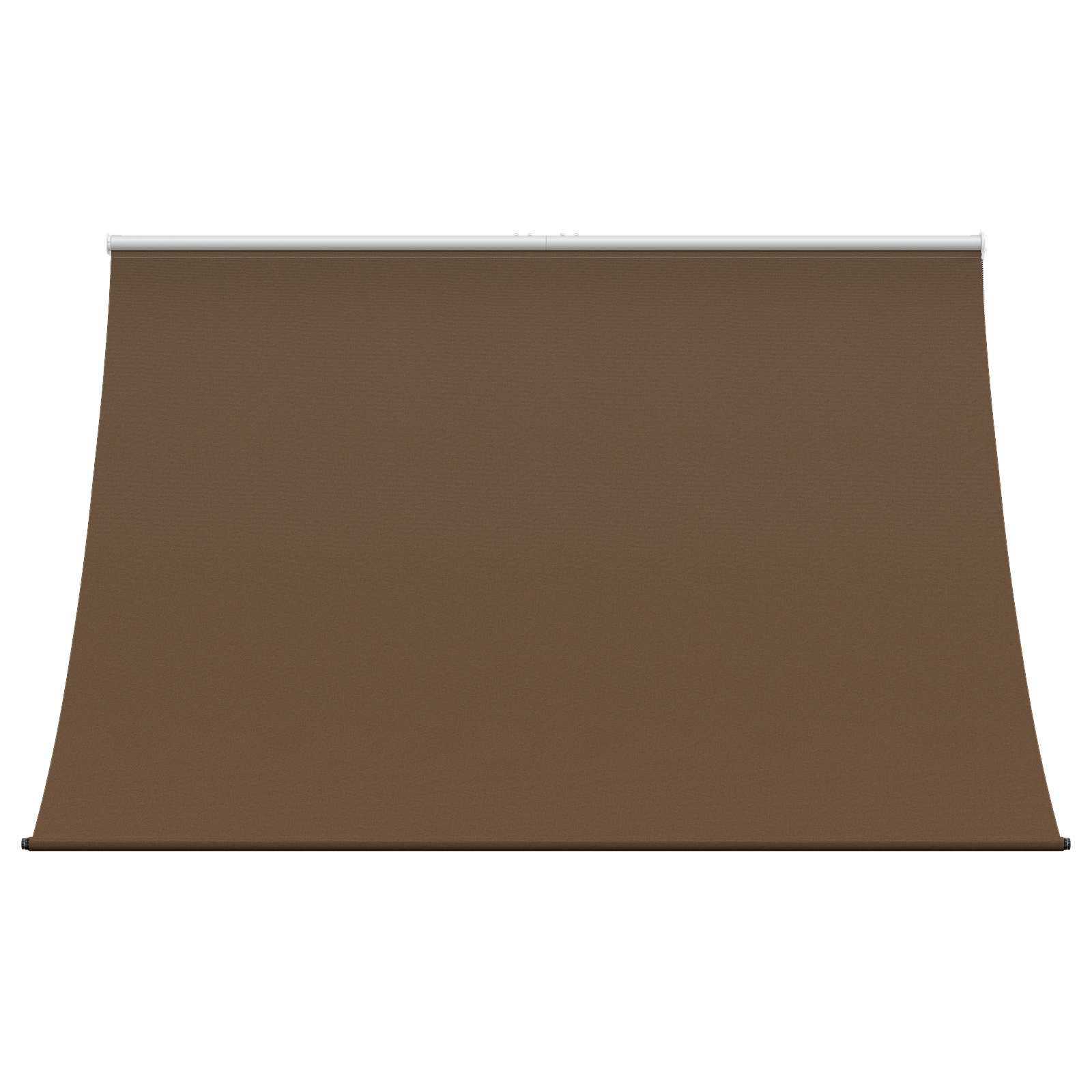Einziehbare Markise 150×150 cm Blau und Weiß