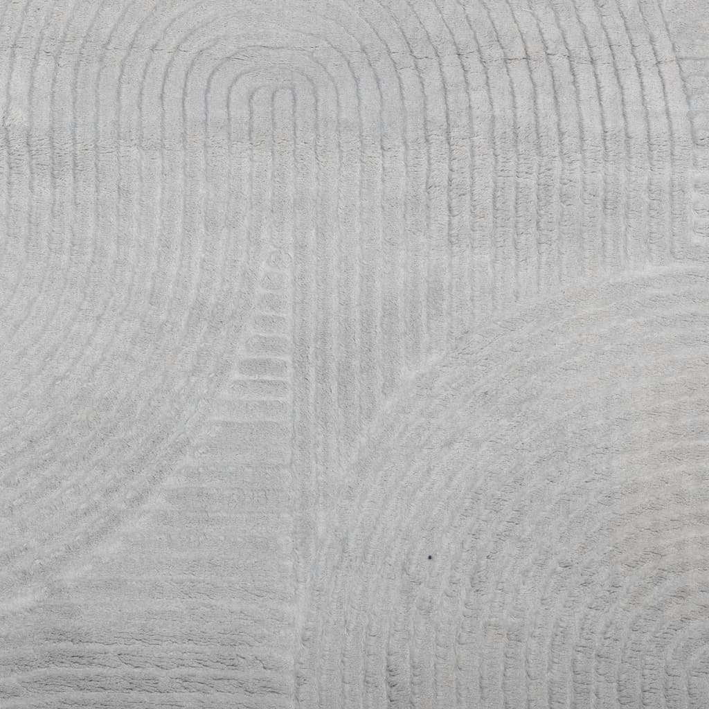 Teppich IZA Kurzflor Skandi-Stil Anthrazit 80x150 cm