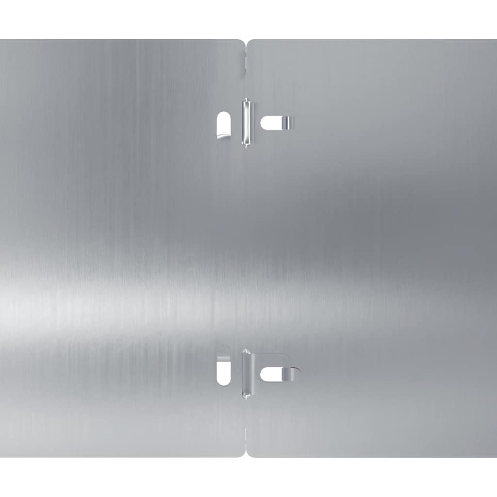 Raseneinfassung 10 pcs 10 x 103 cm Wetterfeststahl Rostig