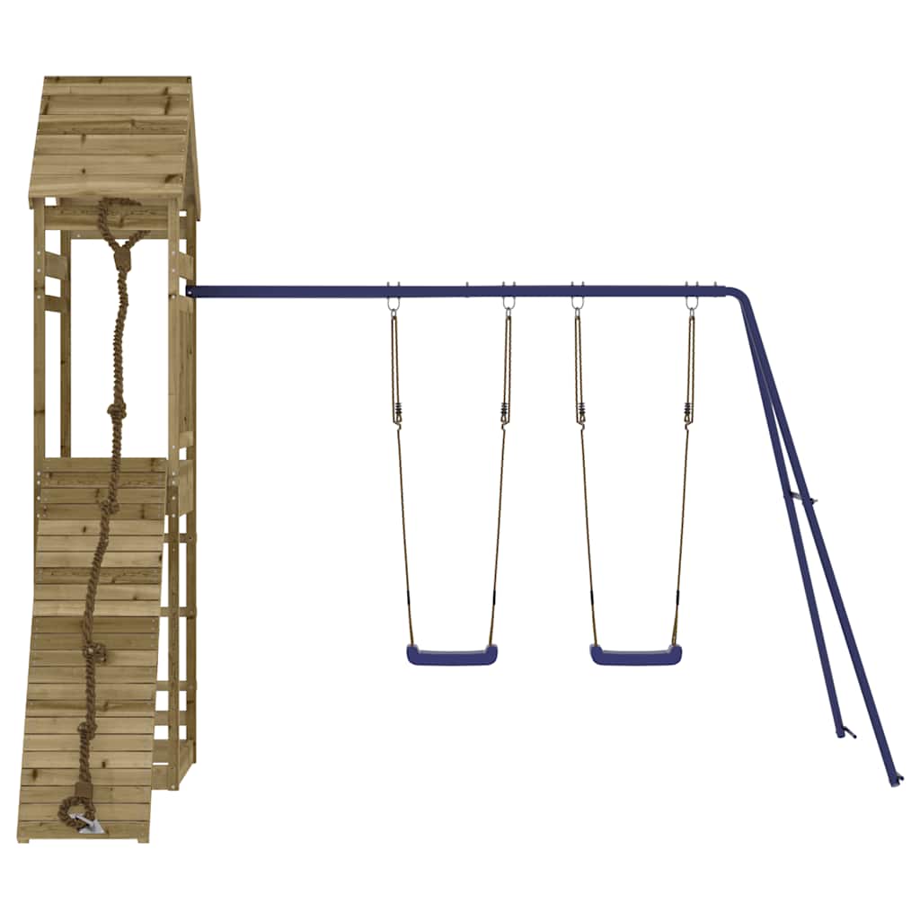 Spielturm Massivholz Kiefer