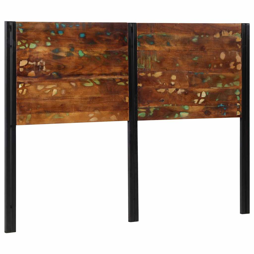 Kopfteil 100 cm Massivholz Mango und Eisen