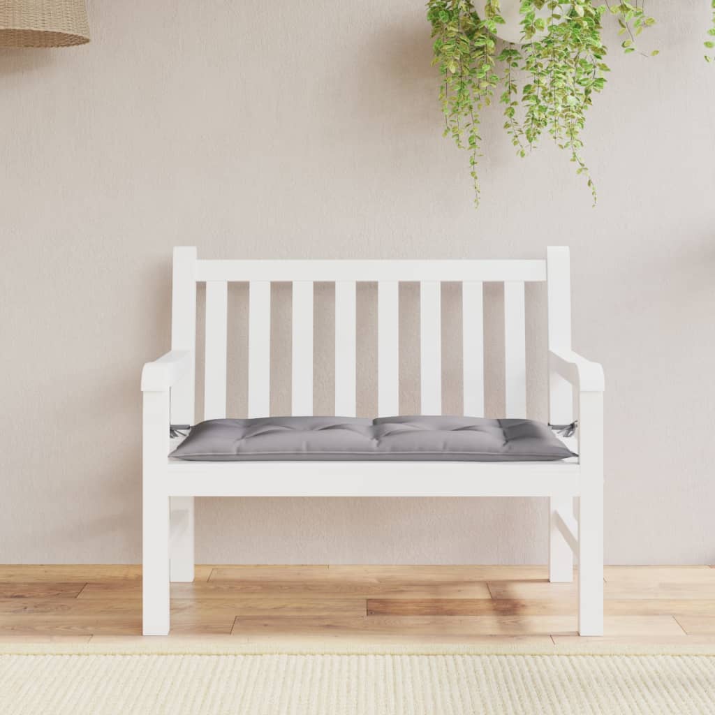Gartenbank-Auflage Anthrazit 110x50x7 cm Oxford-Gewebe