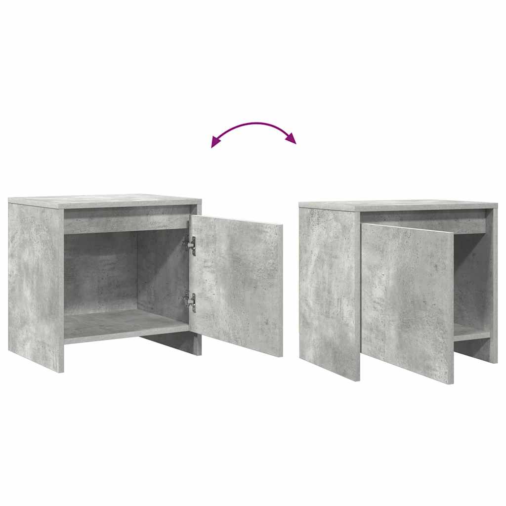 Nachttisch Altholz 45 x 34 x 44,5 cm Holzwerkstoff