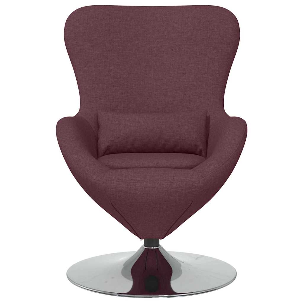 Eiersessel Hellgrau 63 x 73 x 90 cm Stoff