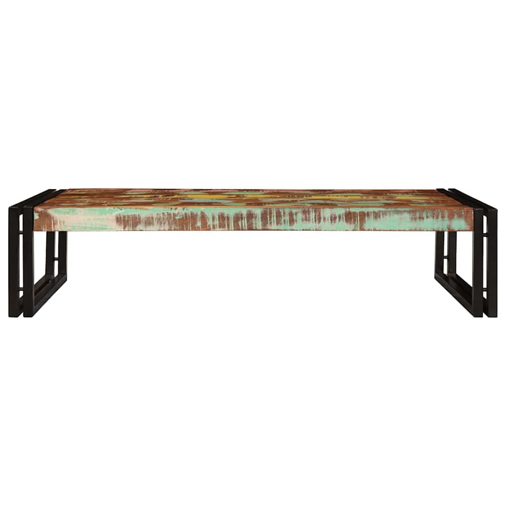 Badregal für Braun 40 x 50 x 23 cm Massives rohes Mangoholz
