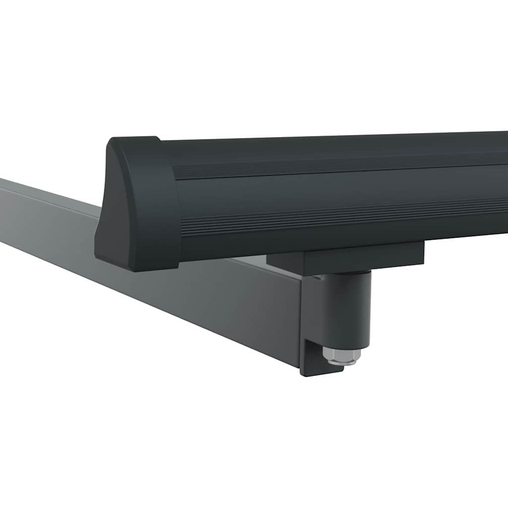 Markisenrahmen Verstellbar Weiß 2,5 x 2 m Stahl
