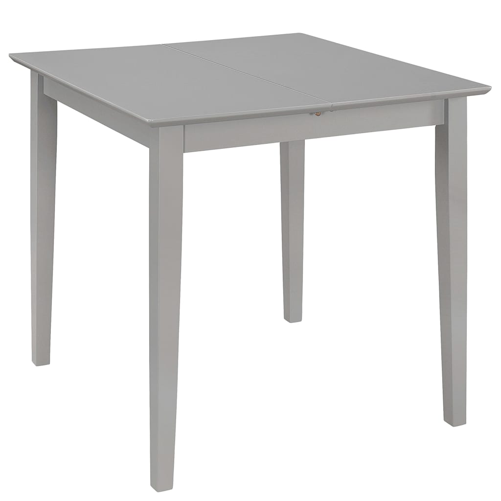 Esstisch Ausziehbar Weiß (80-120)x80x74 cm MDF