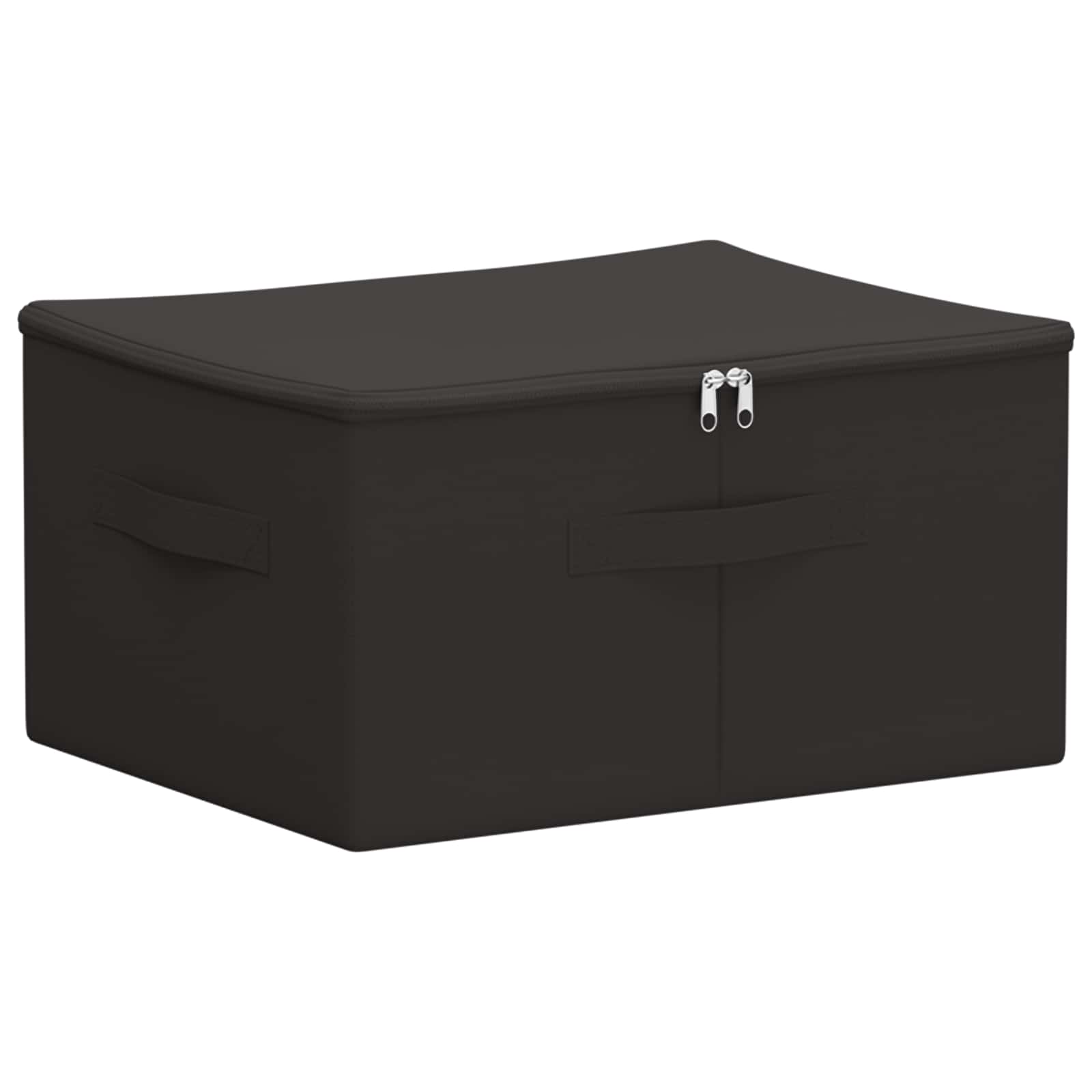 Aufbewahrungsbox Stoff 50x30x25 cm Anthrazit