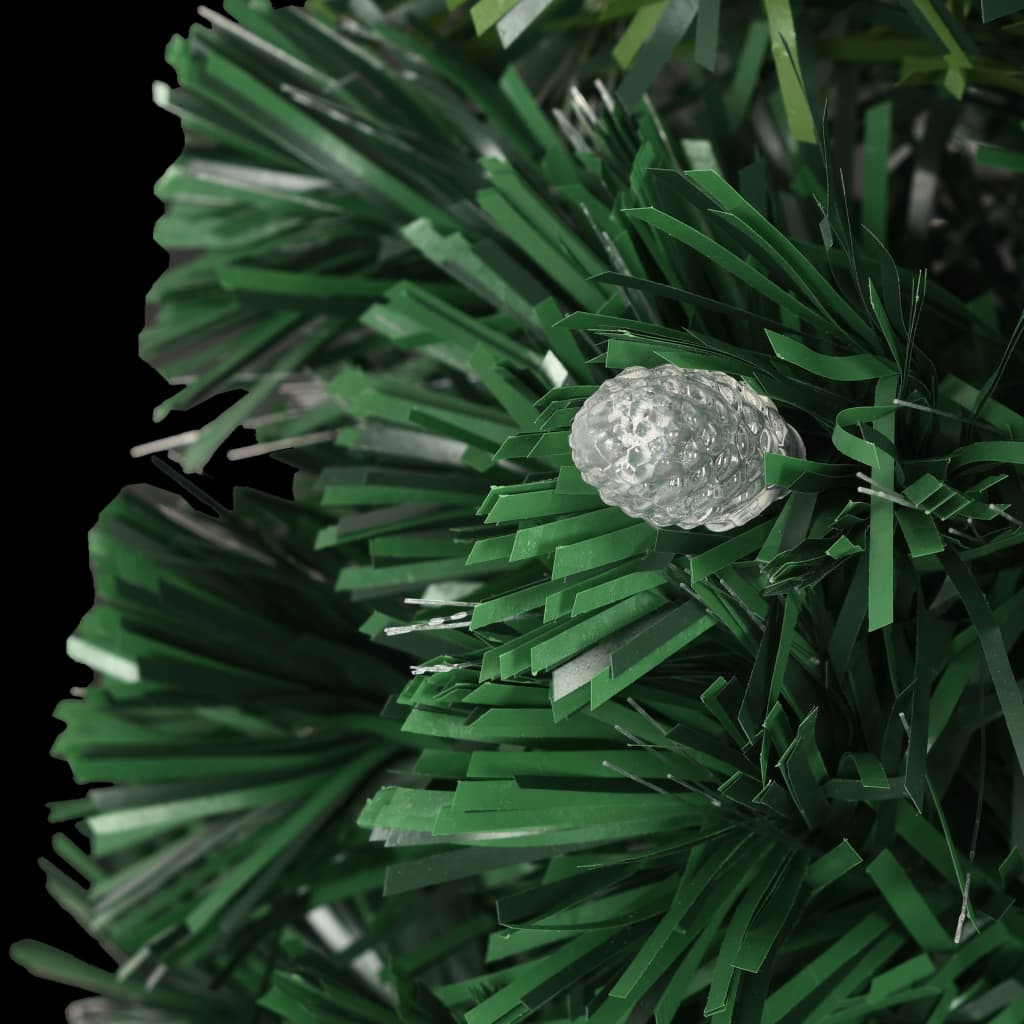 Vorbeleuchteter Weihnachtsbaum mit Ständer und LED 120 cm Glasfaser
