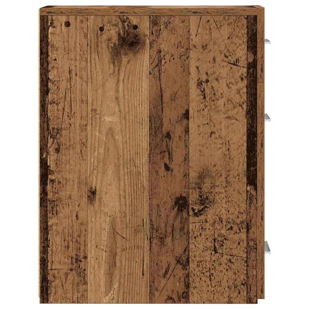 Apothekerschrank Weiß 20x45,5x60 cm Holzwerkstoff