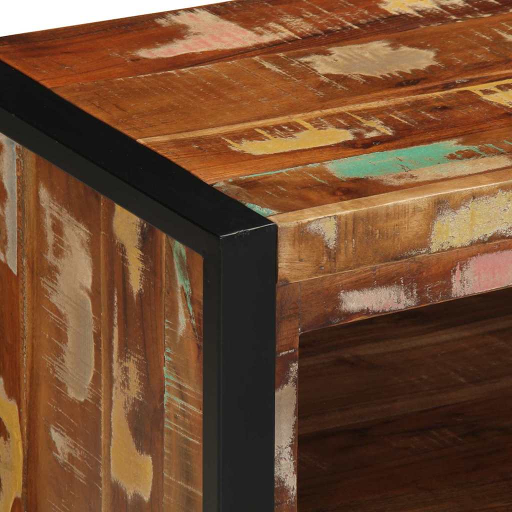 Schuhbank Braun 100 x 40 x 50 cm Massivholz Mango