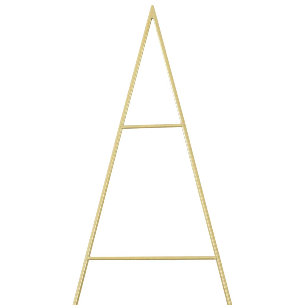 Metall Weihnachtsbaum Gold 60 cm Pulverbeschichteter Stahl
