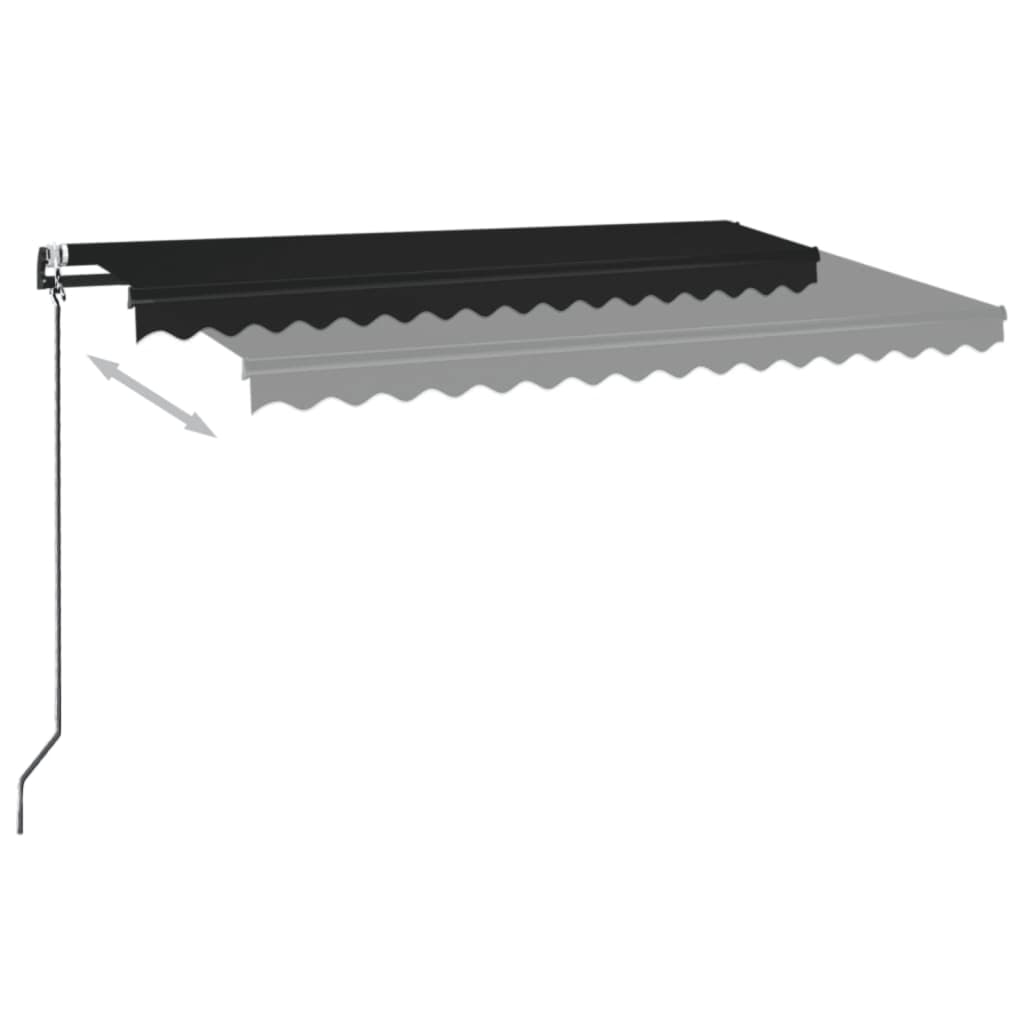 Markise Automatisch Einziehbar 350x250 cm Creme