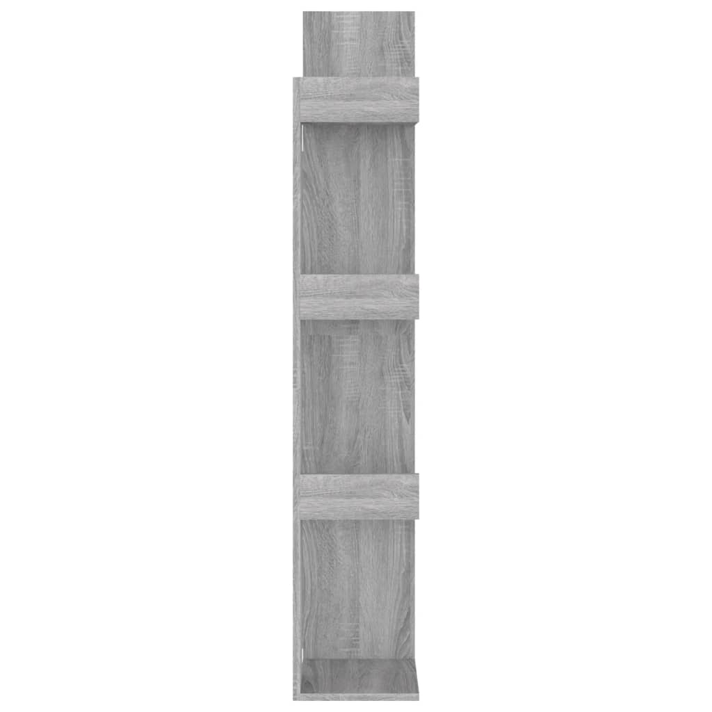 Bücherregal Weiß 86x25,5x140 cm Holzwerkstoff