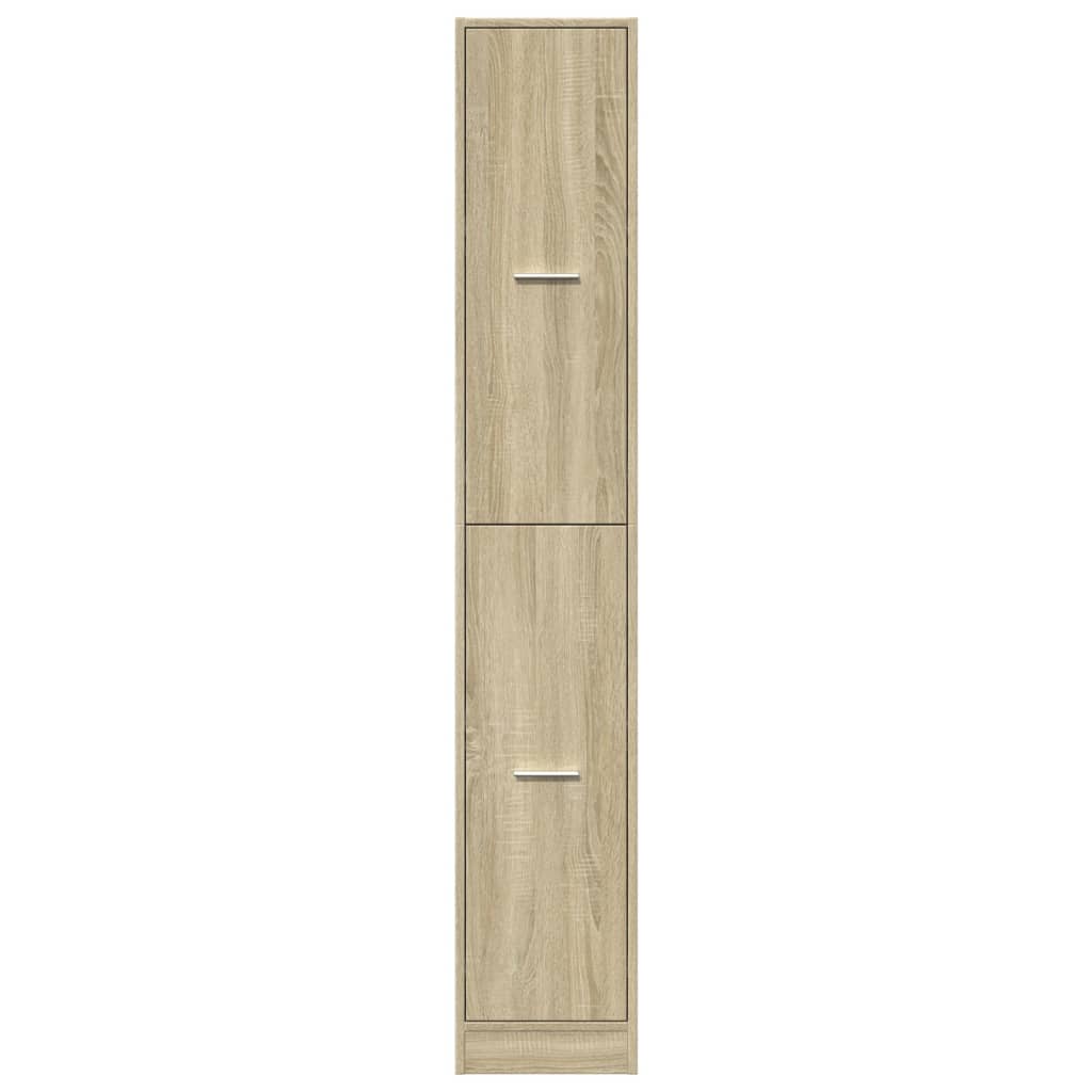 Apothekerschrank Weiß 30 x 41 x 174,5 cm Holzwerkstoff