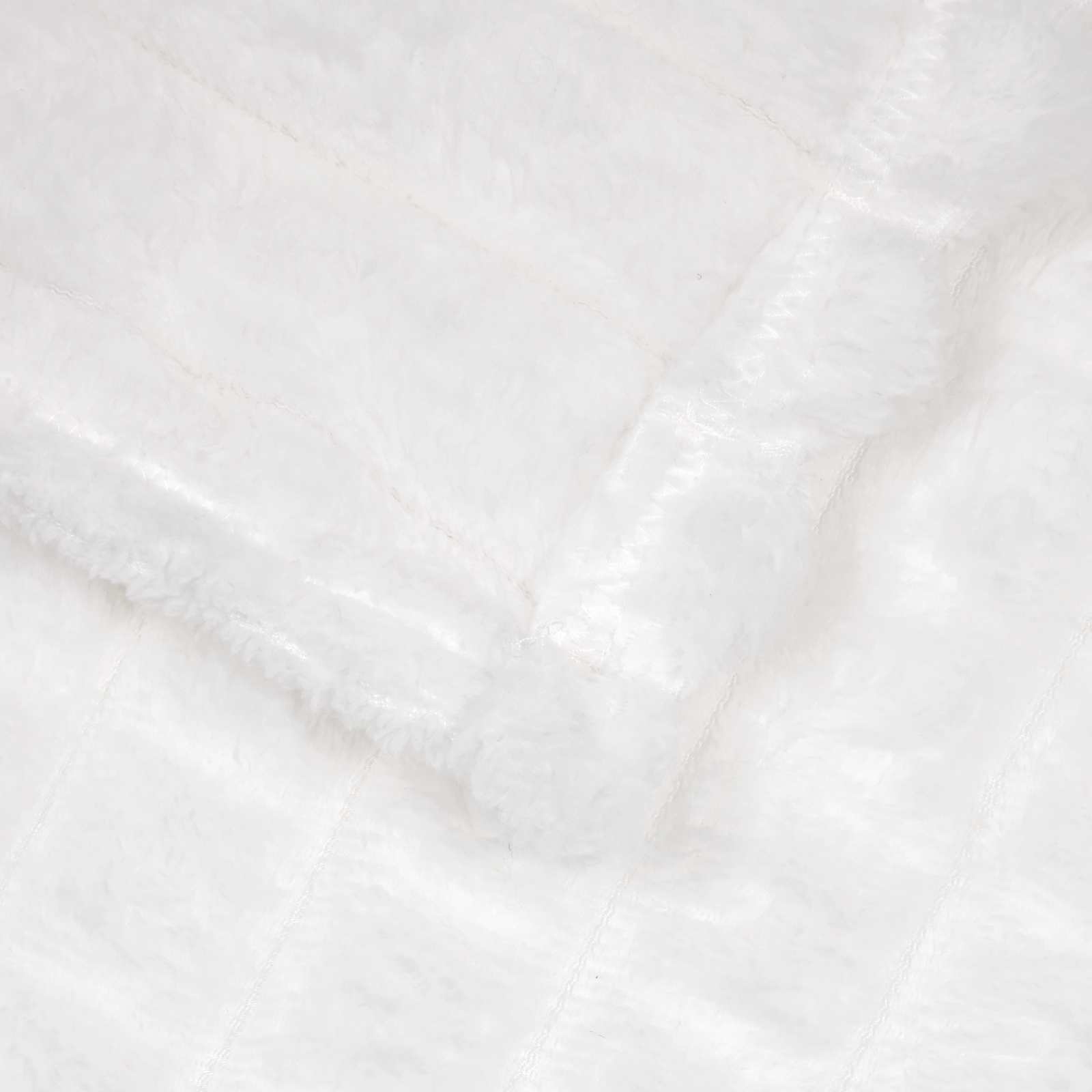 Überwurfdecke Beige 150 x 130 cm Fleece