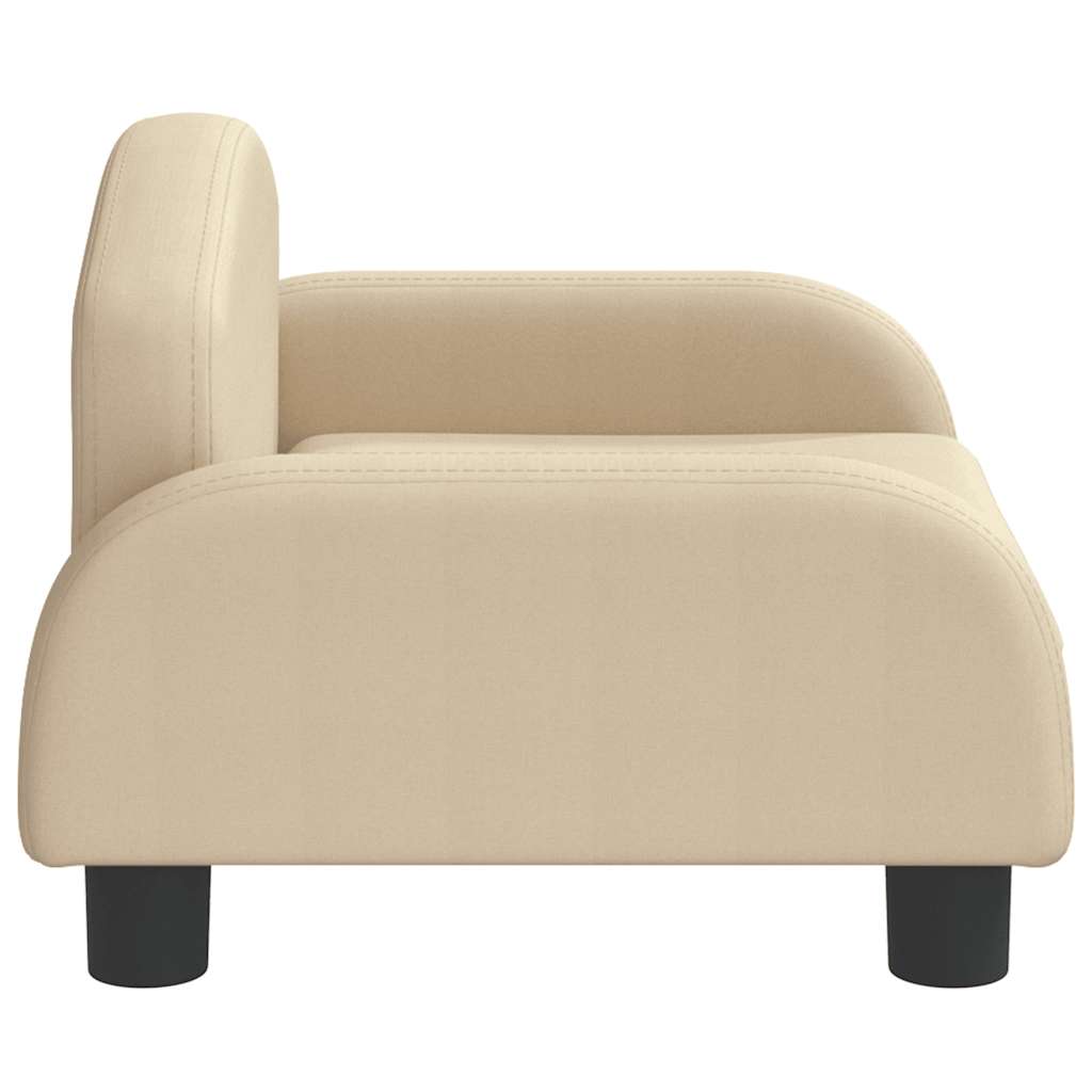 Hundebett Dunkelgrau 70x45x30 cm Stoff
