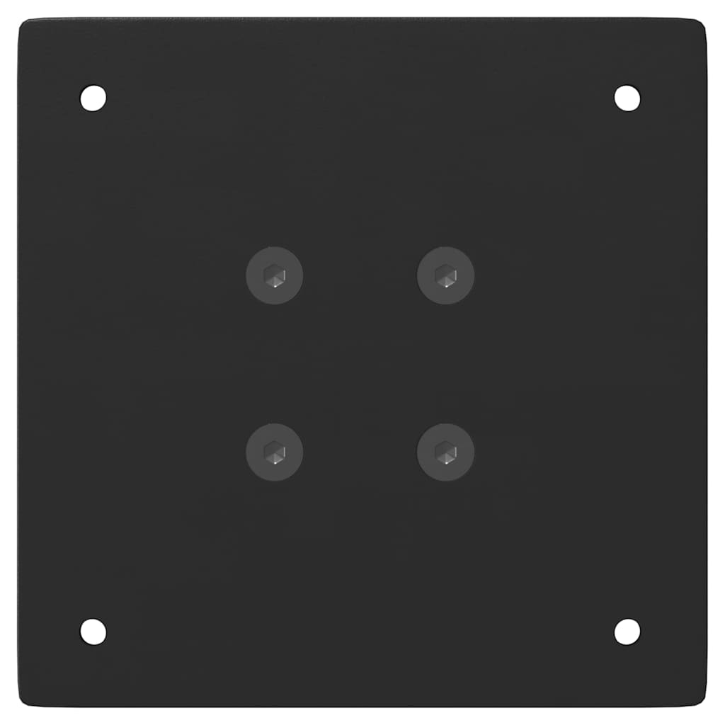 Couchtischbeine 4 Stk. Schwarz 30 cm Stahl
