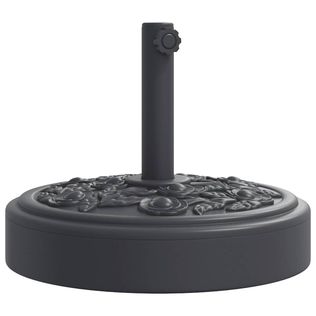 Sonnenschirmständer für Ø38/48 mm Mast 9 kg Halbrund