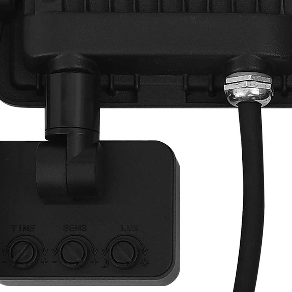 LED-Fluter mit Sensor 10W Warmweiß
