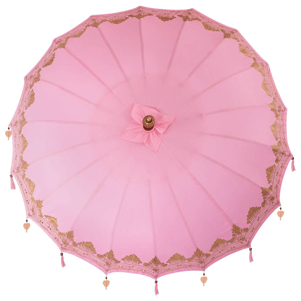 Balinesischer Sonnenschirm Creme 185 x 185 x 260 cm