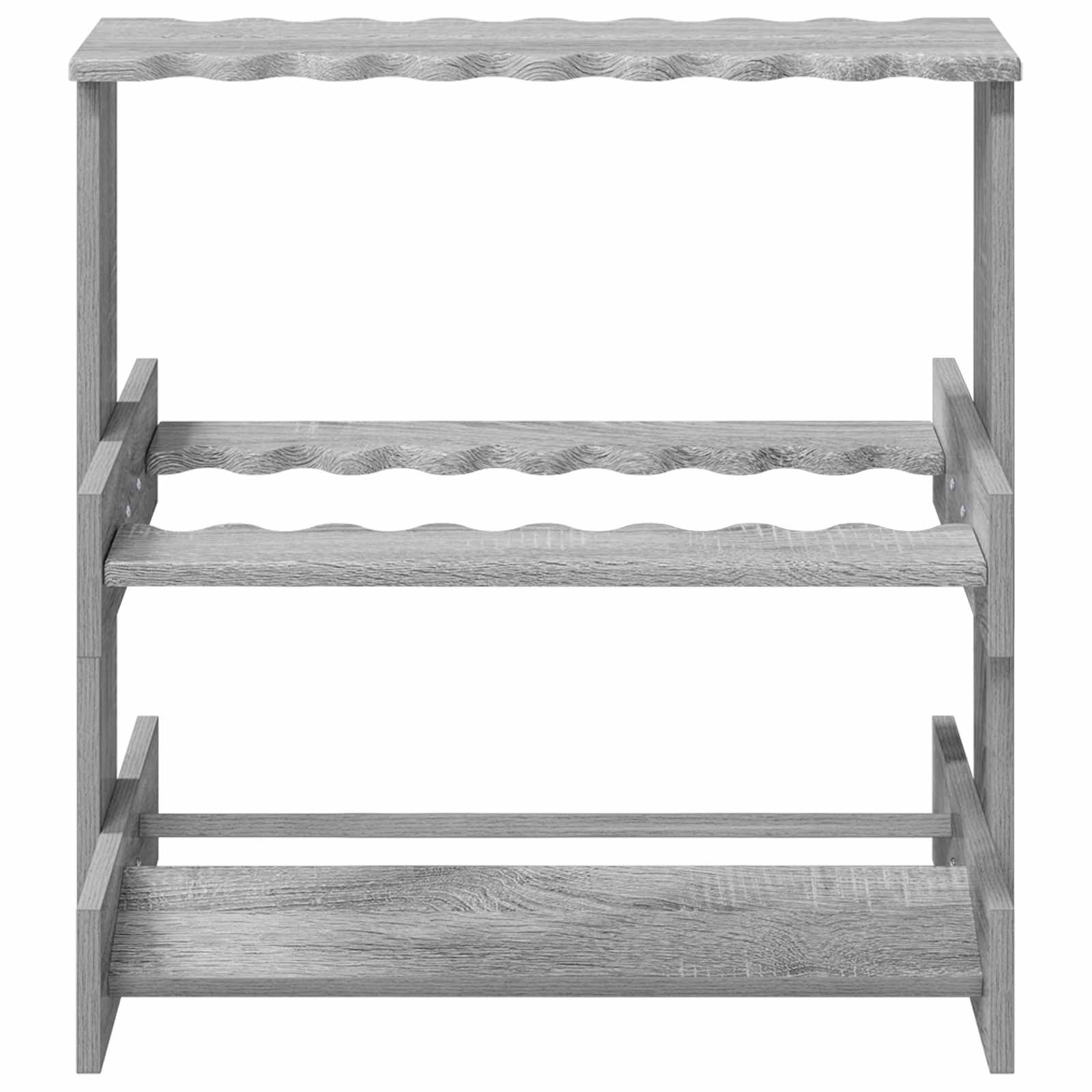 Billardqueue-Ständer Holzwerkstoff 60 x 35 x 60 cm Weiß