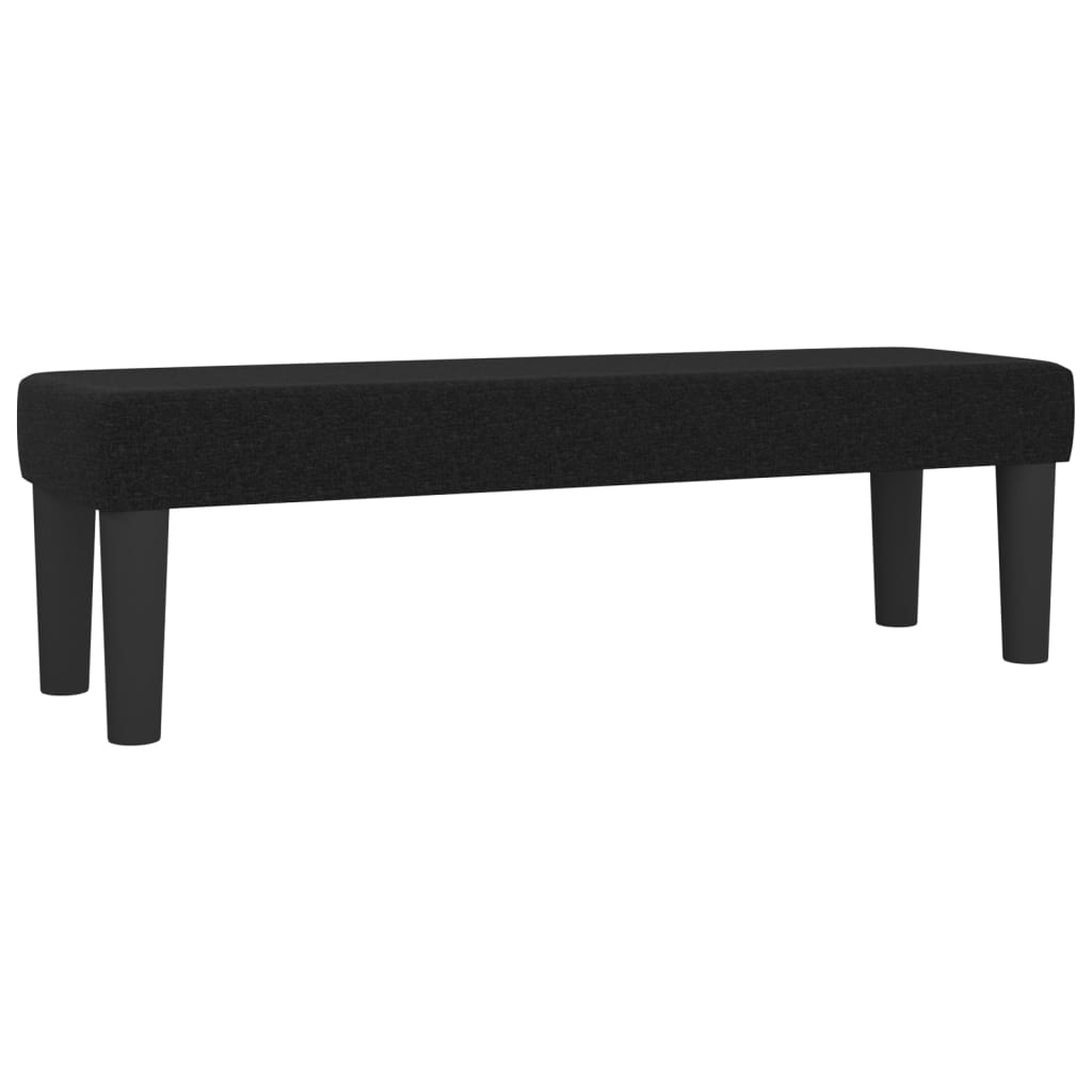 Sitzbank Hellgrau 70x30x30 cm Stoff