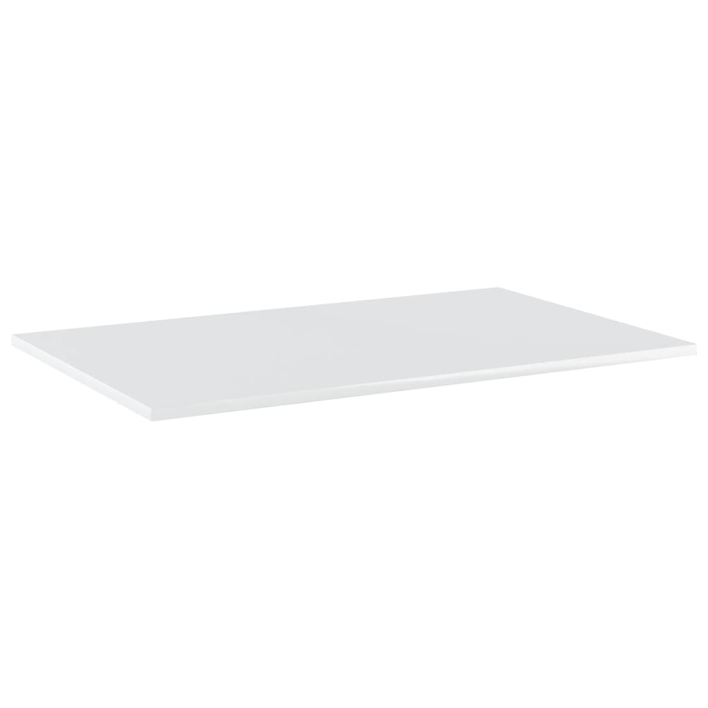 Bücherregal-Bretter 4 Stk. Weiß 40x10x1,5 cm Holzwerkstoff
