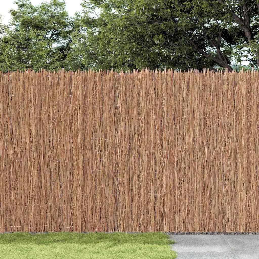 Reisigzaun 400×100 cm