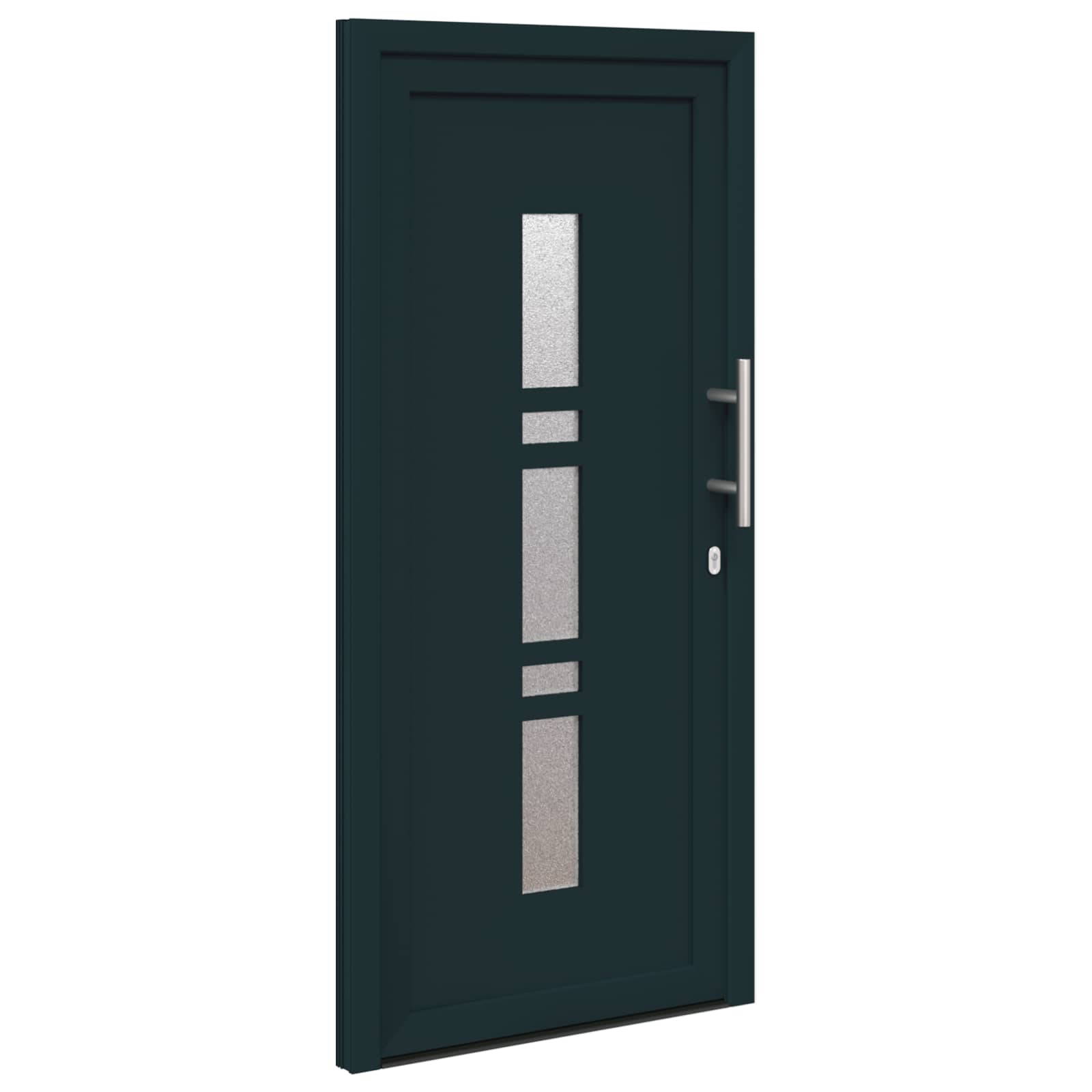 Vordertür Anthrazit 88 x 200 cm PVC