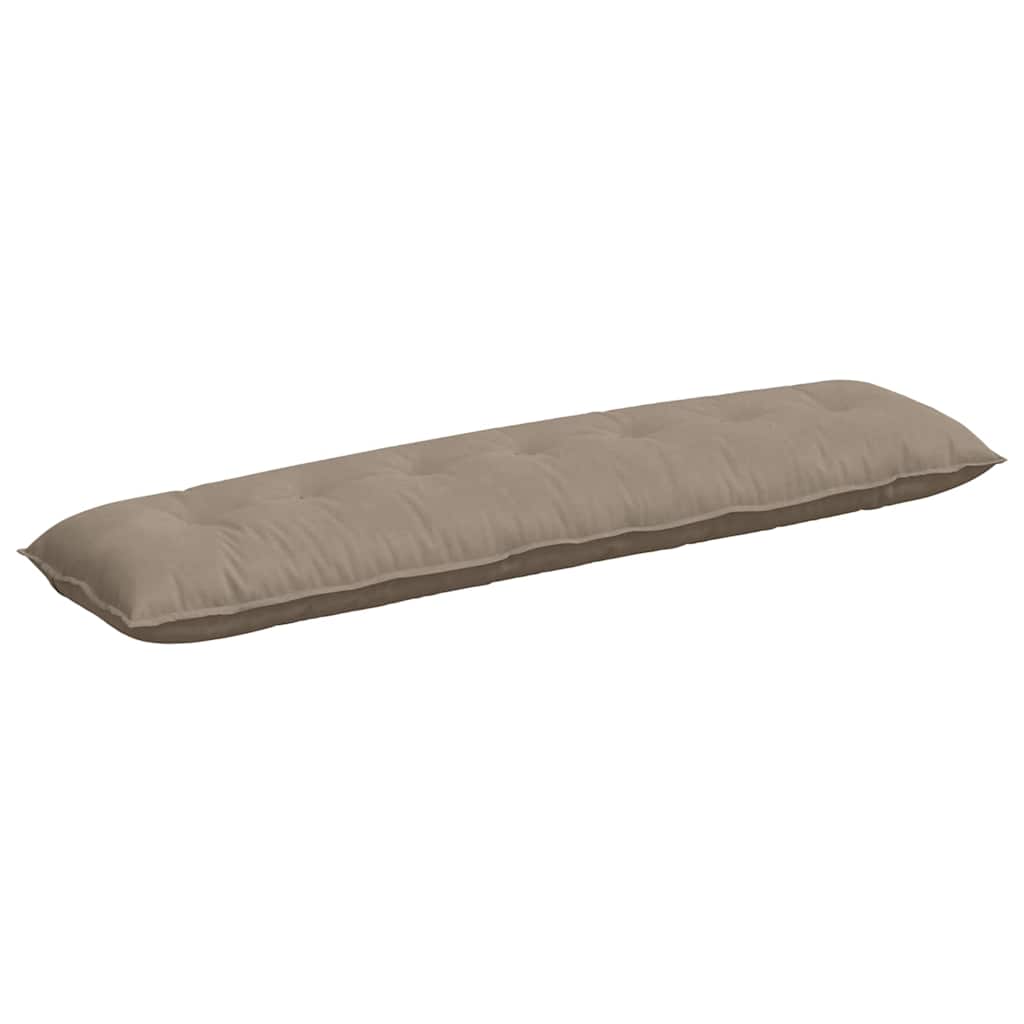 Rückenkissen Taupe 50 x 45 cm Mikrofaserstoff