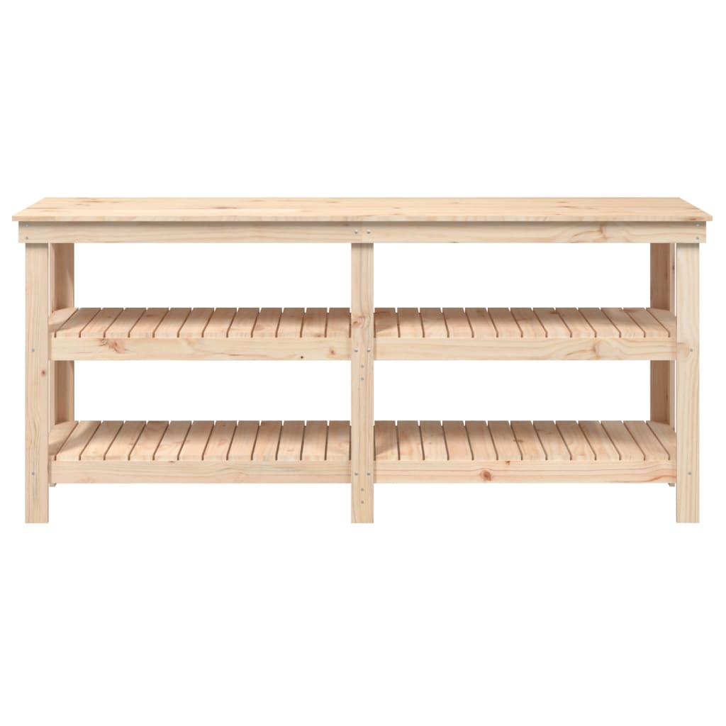 Werkbank 78,5x50x80 cm Massivholz Kiefer