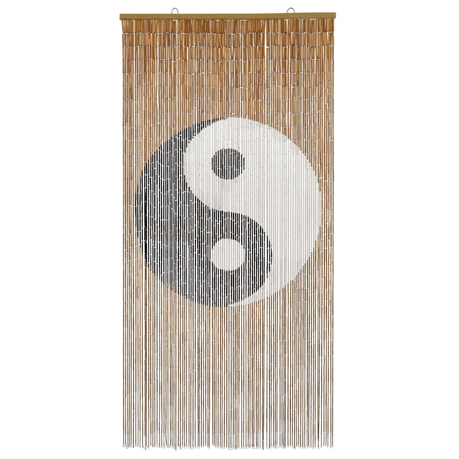Insekten-Türvorhang Bambus Druck 90x220 cm Bambus