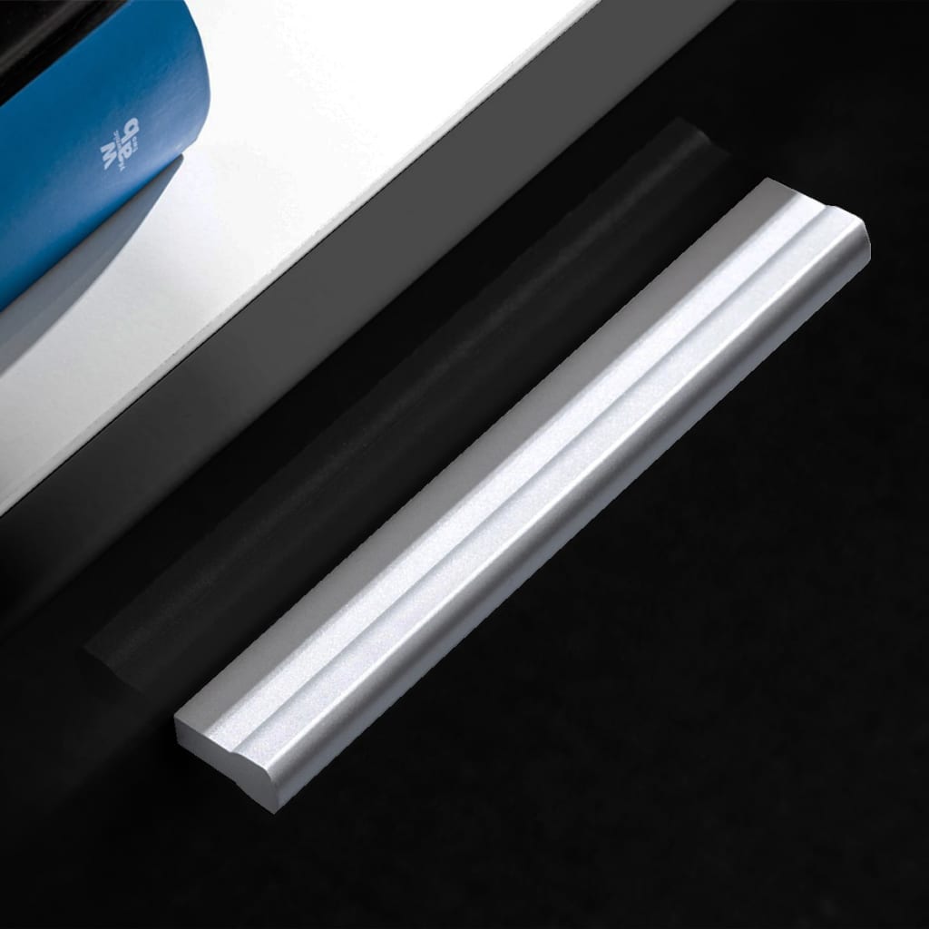 5-tlg. TV-Wohnwand-Set mit LED-Leuchten Hochglanz-Weiß