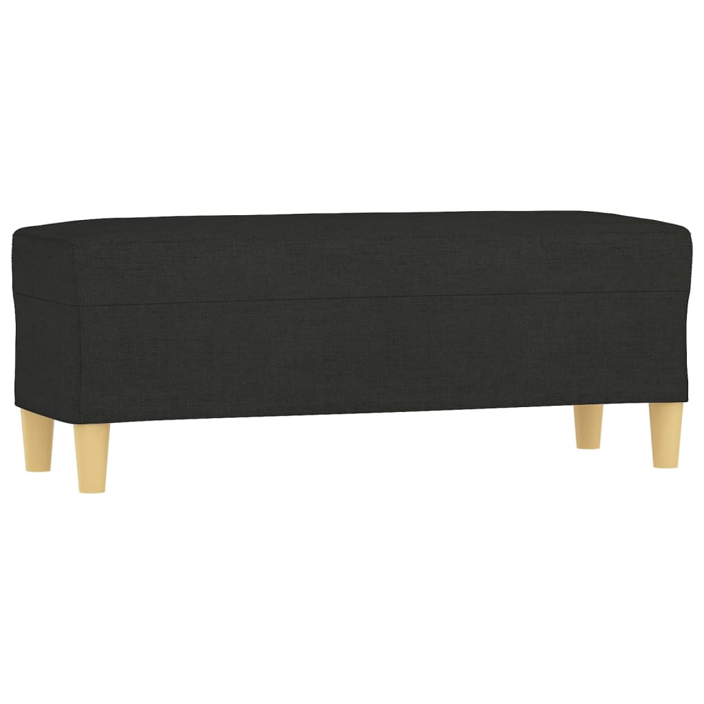 Sitzbank Hellgrau 70x35x41 cm Stoff
