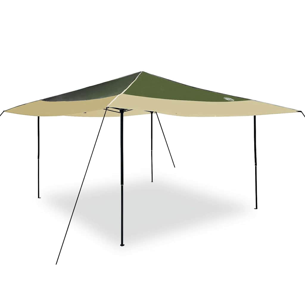 Pavillon-Zelt Blau 395 x 395 x 251 cm Stoff