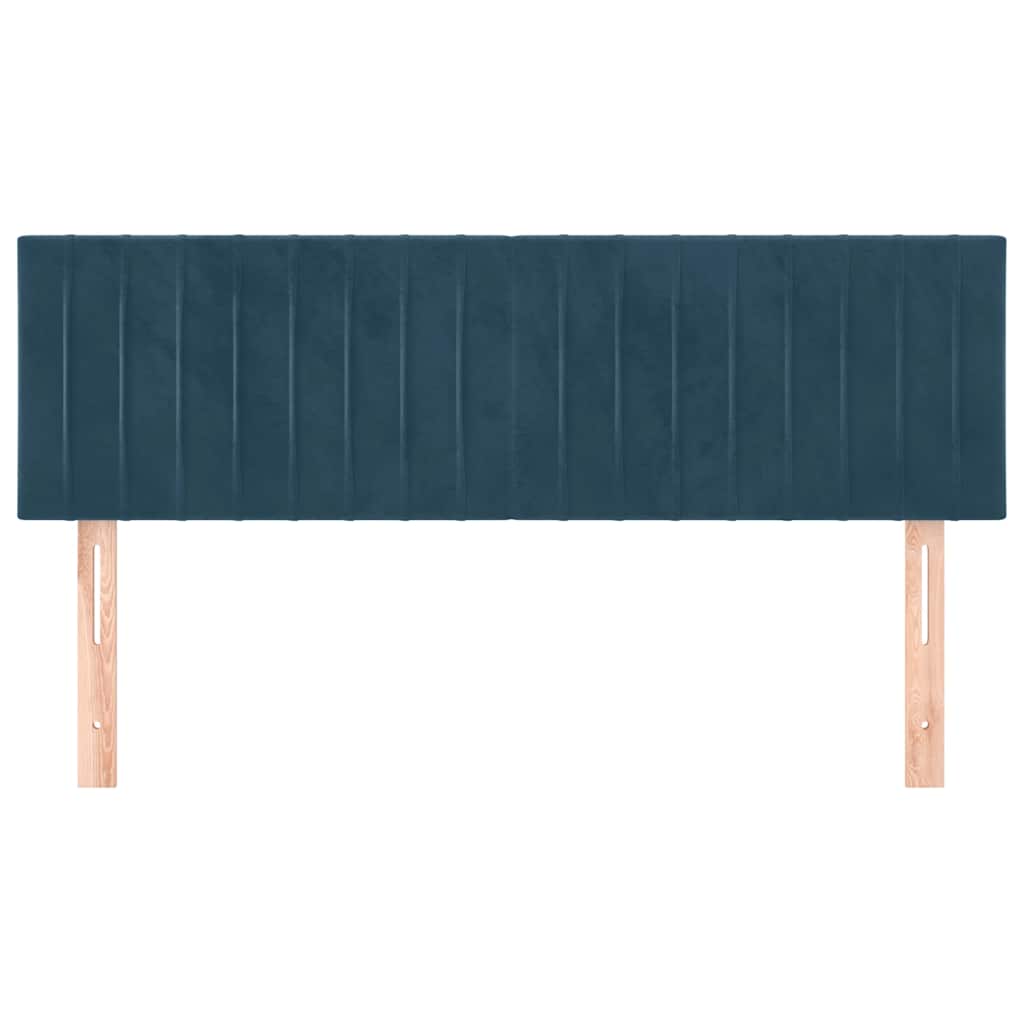 Kopfteil Hellgrau 80x5x118/128 cm Samt