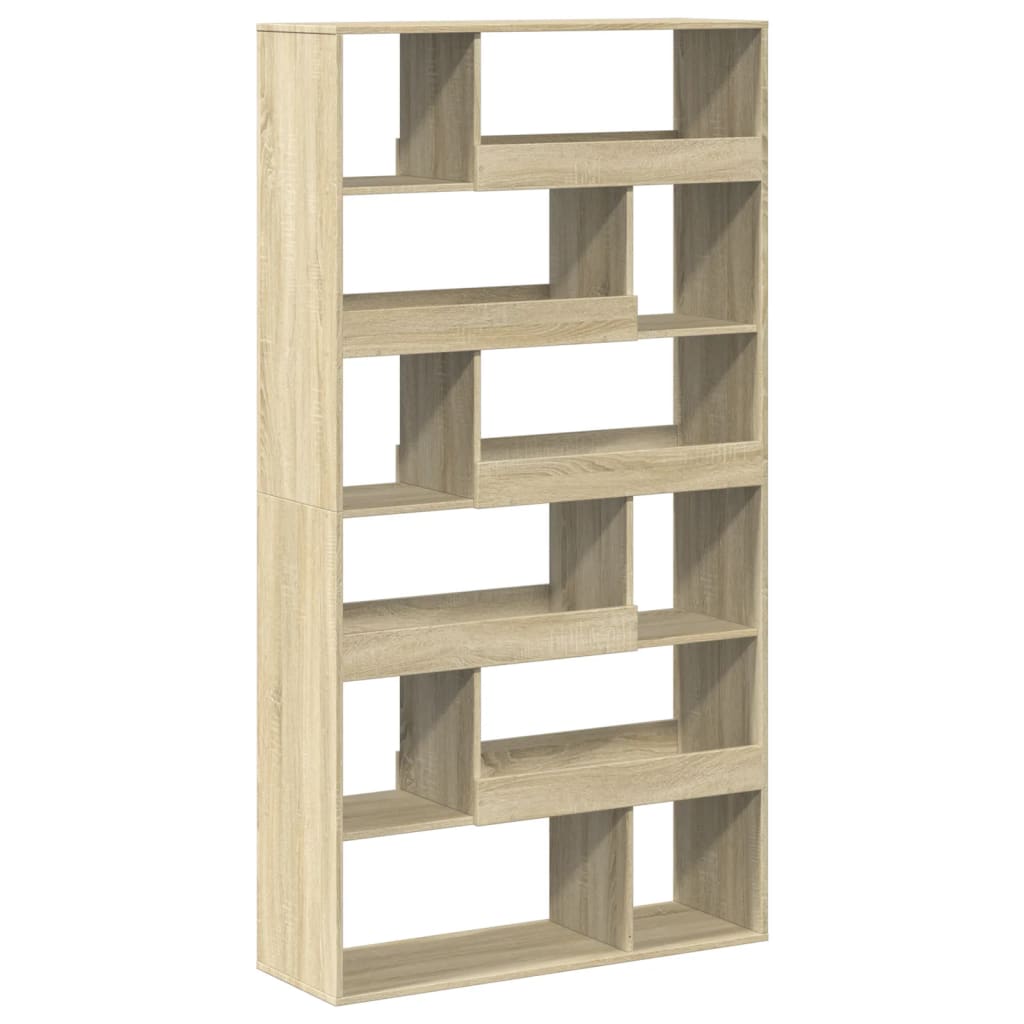 Bücherregal Räuchereiche 100x33x156,5 cm Holzwerkstoff