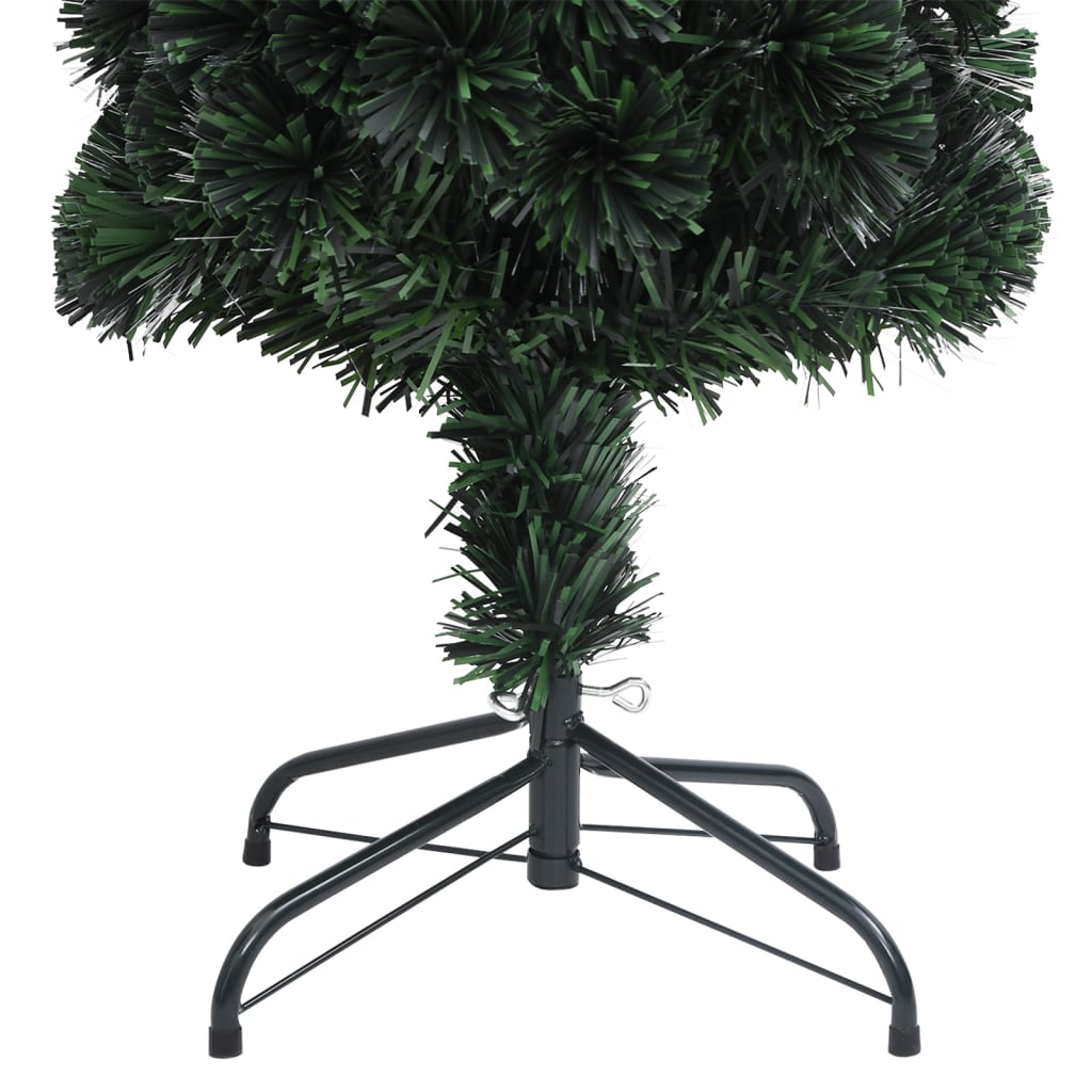 Künstlicher Weihnachtsbaum Schlank mit Ständer 120 cm Glasfaser