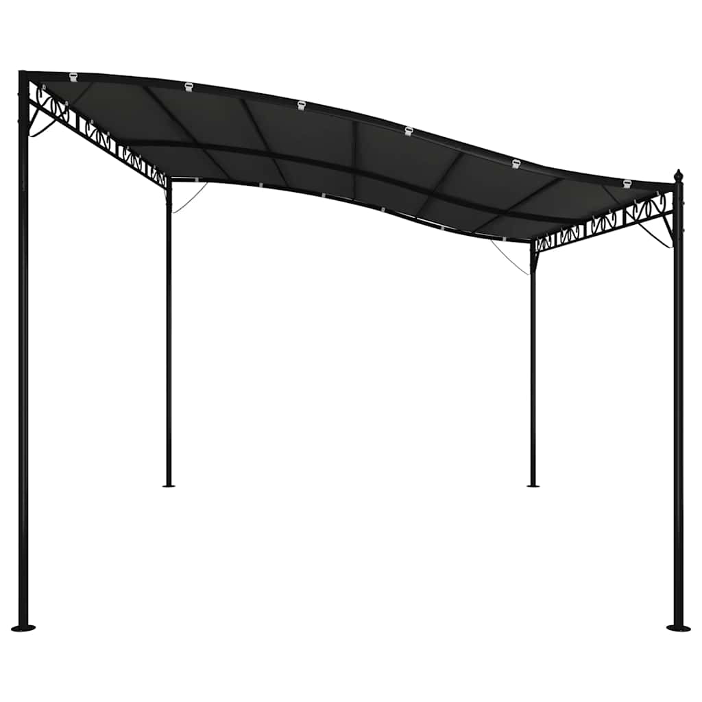 Markise Creme 4x3 m 180 g/m² Stoff und Stahl